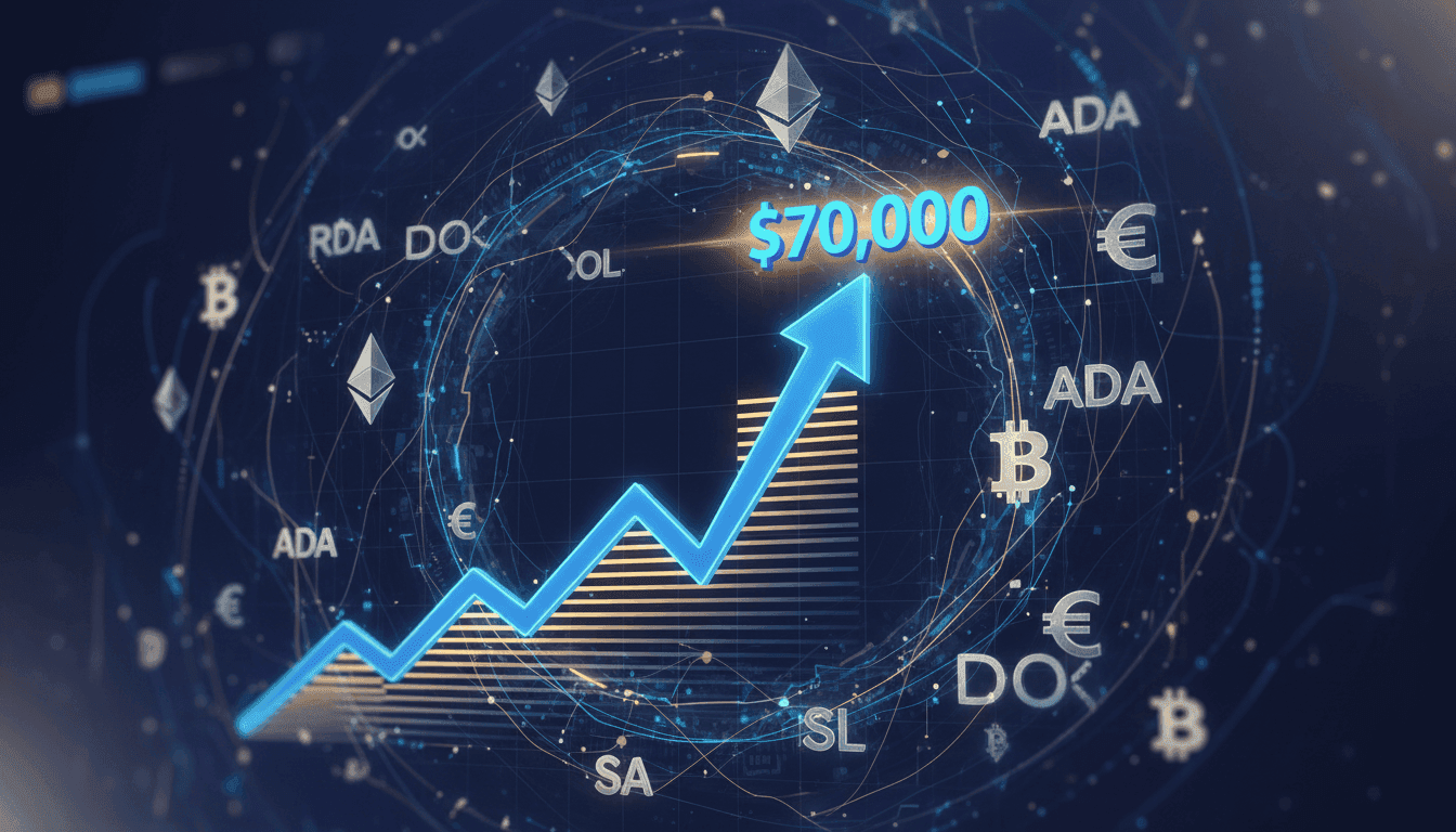 Bitcoin Consolidates, Analyst Eyeing $70K Breakthrough