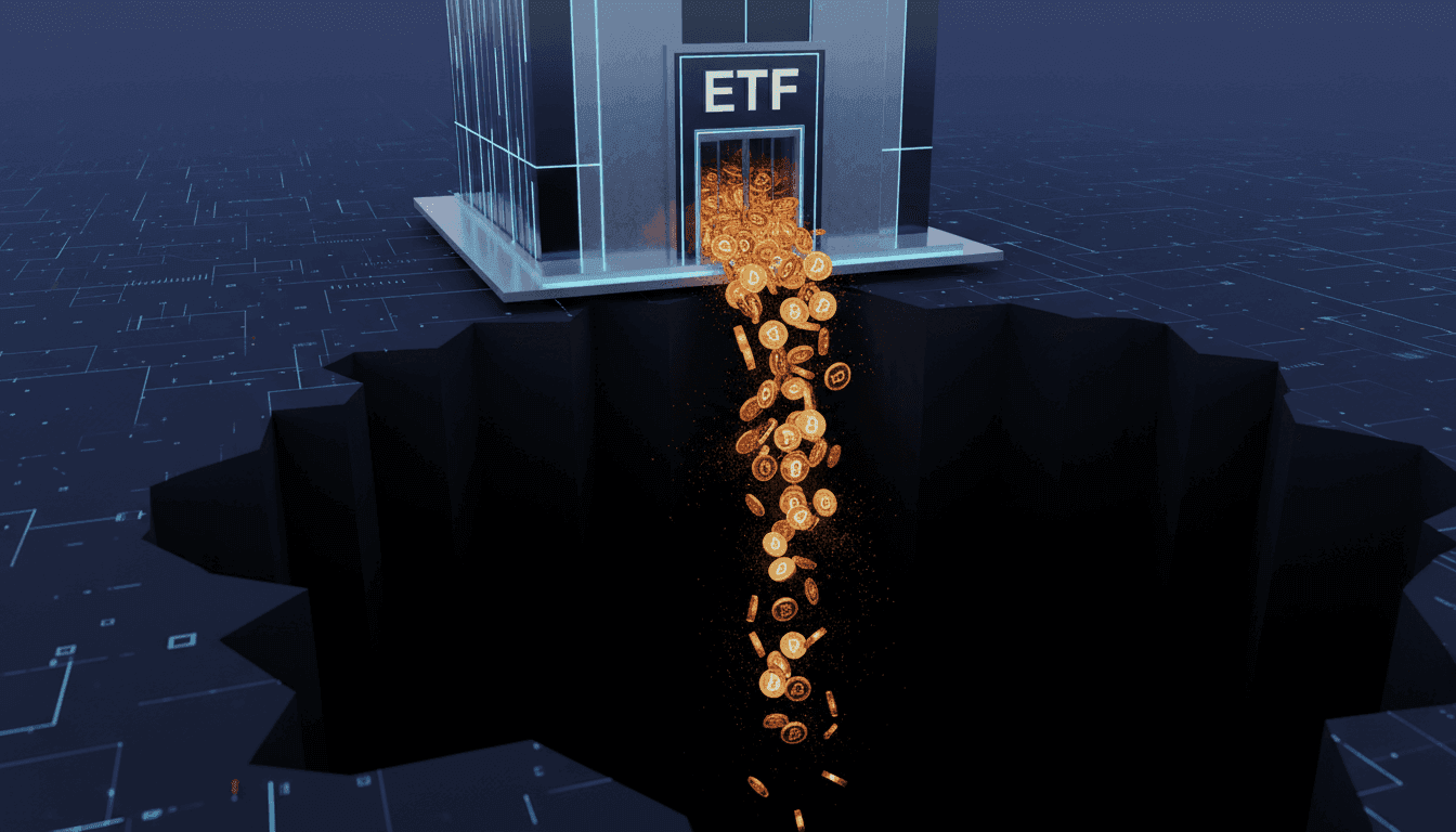 Bitcoin ETF Flows Show Sustained Outflows, Shedding 85,000 BTC