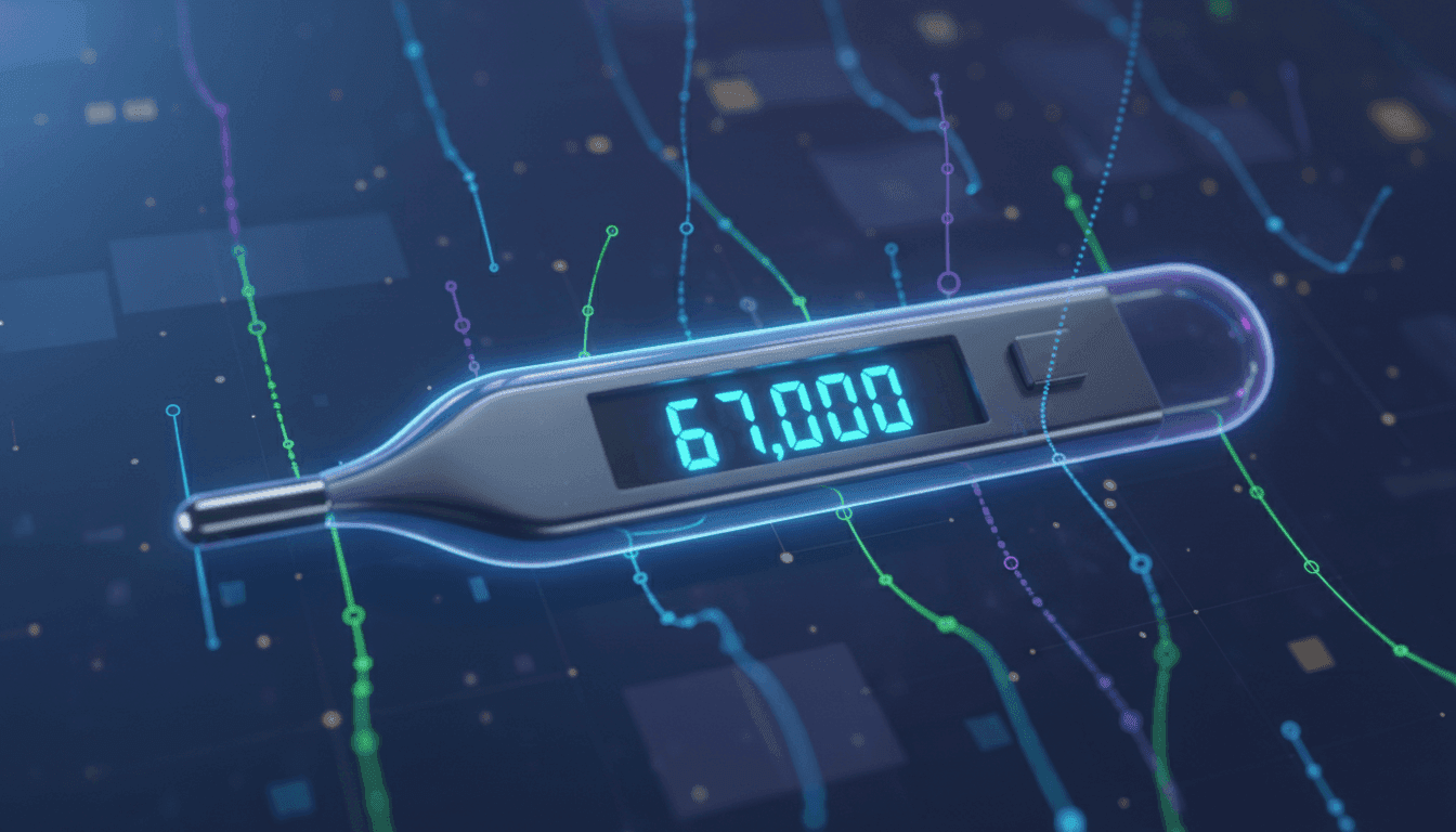 Bitcoin Holds Steady Near $67K Amidst Broader Market Dip