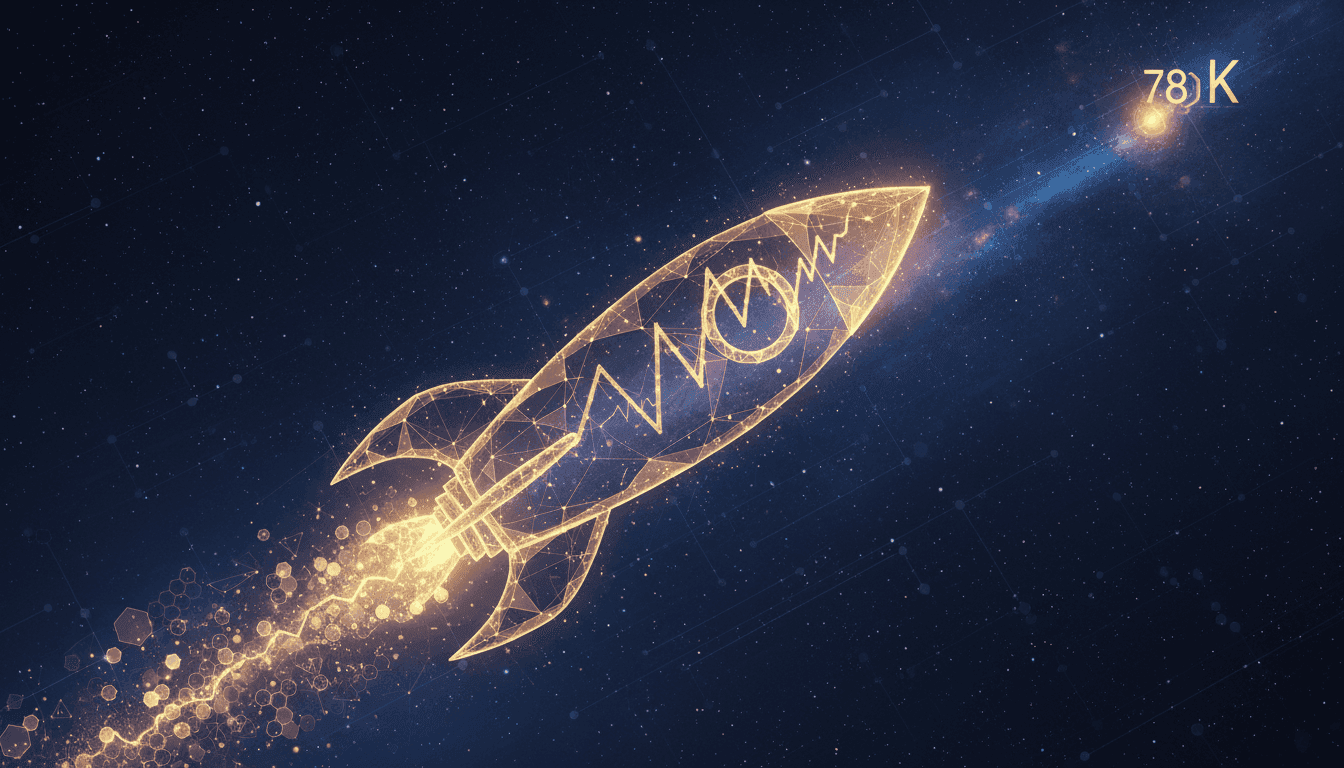 Bitcoin Price Surge Meets Holder Hesitation Near $78K