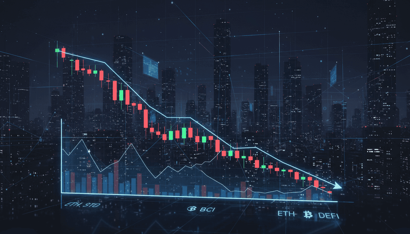 CoinDesk 20 Index Dips 1.4% Amid Broad Market Decline