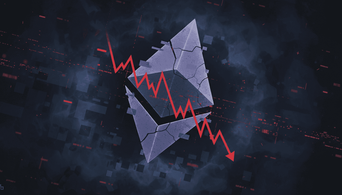 ETH Price Faces Potential Drop to $1,100 as Bearish Indicators Emerge