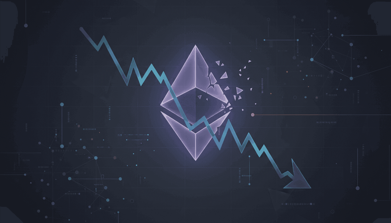 Ether Dips Below $1.8K Amid Weakening Technicals and ETF Outflows