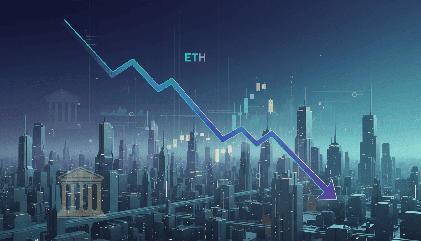 Ether Price Drops 60% from 2025 Peak Amid Continued TradFi Investment